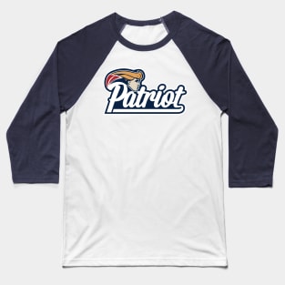 Trump Patriot Baseball T-Shirt